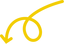 Curly Yellow Arrow