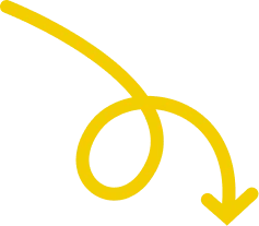 Curly Yellow Arrow