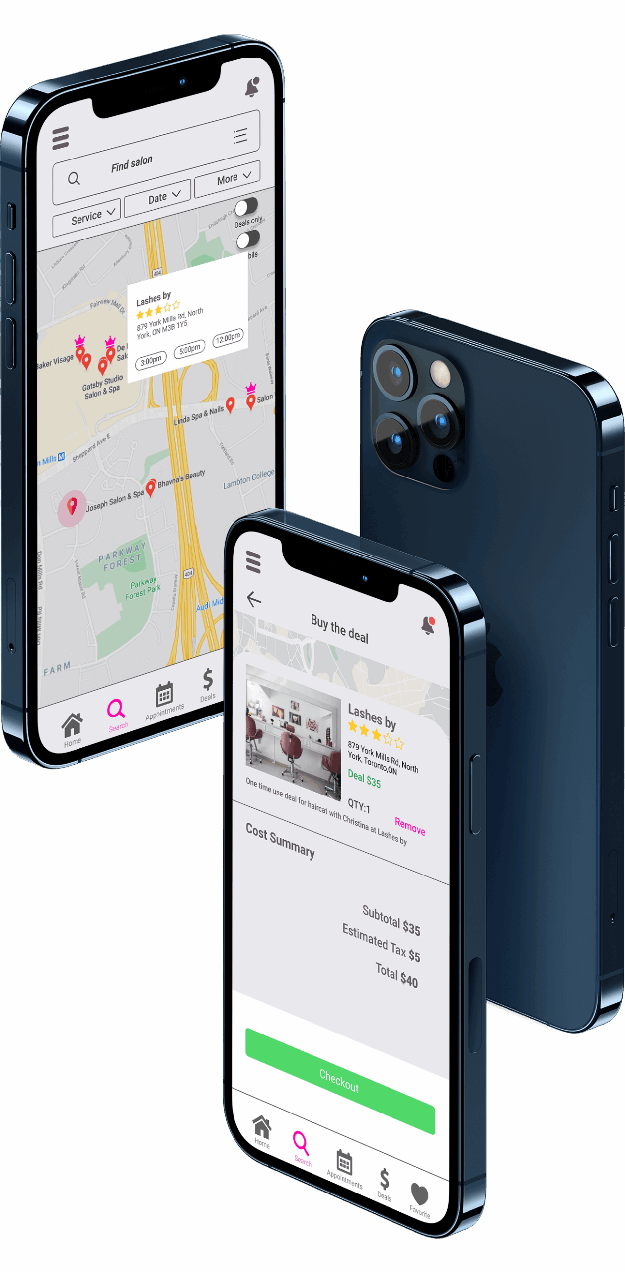 The Pink Avenue Beauty custom app